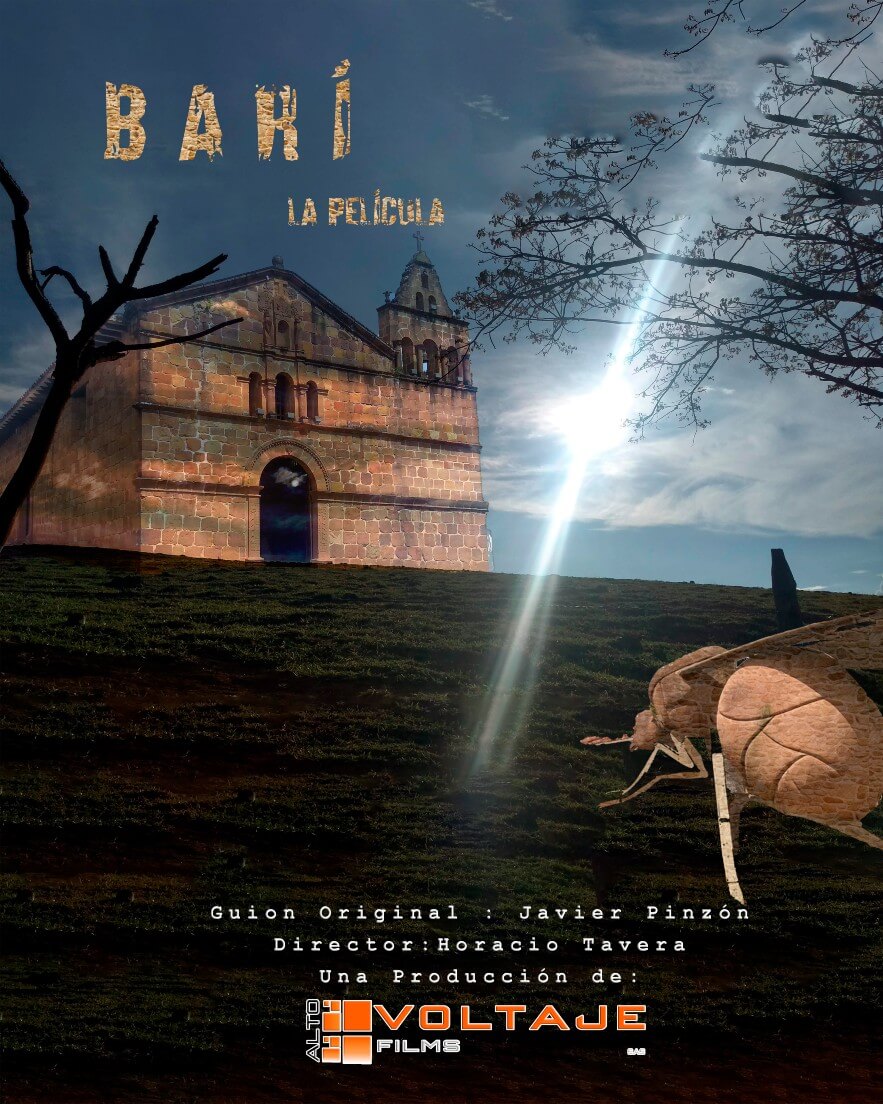 Poster Bari pelicula de Alto Voltaje Films