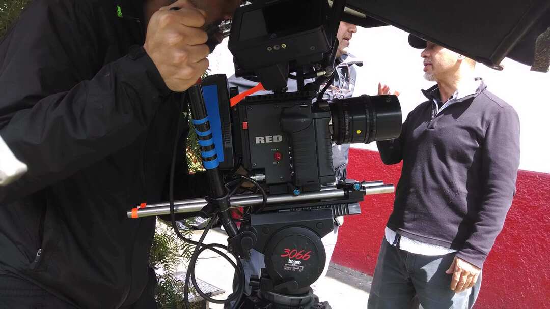 Camara usada para filmar pelicula lluvia